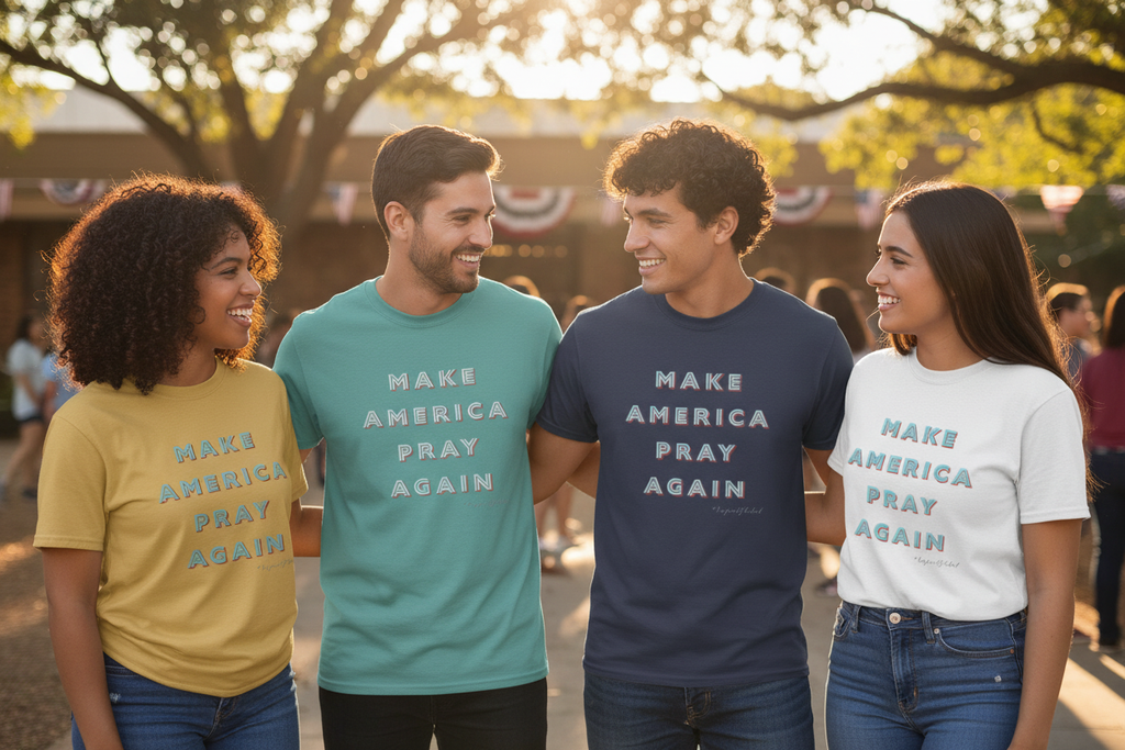 Group Wearing T-Shirts - Community