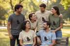 Group Wearing T-Shirts - Outdoor