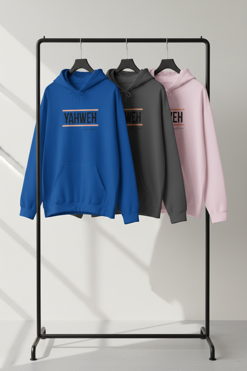 Hoodies on Clothing Rack