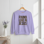 Lavender Found Love in Jesus Sweatshirt