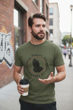 Man in Green T-Shirt