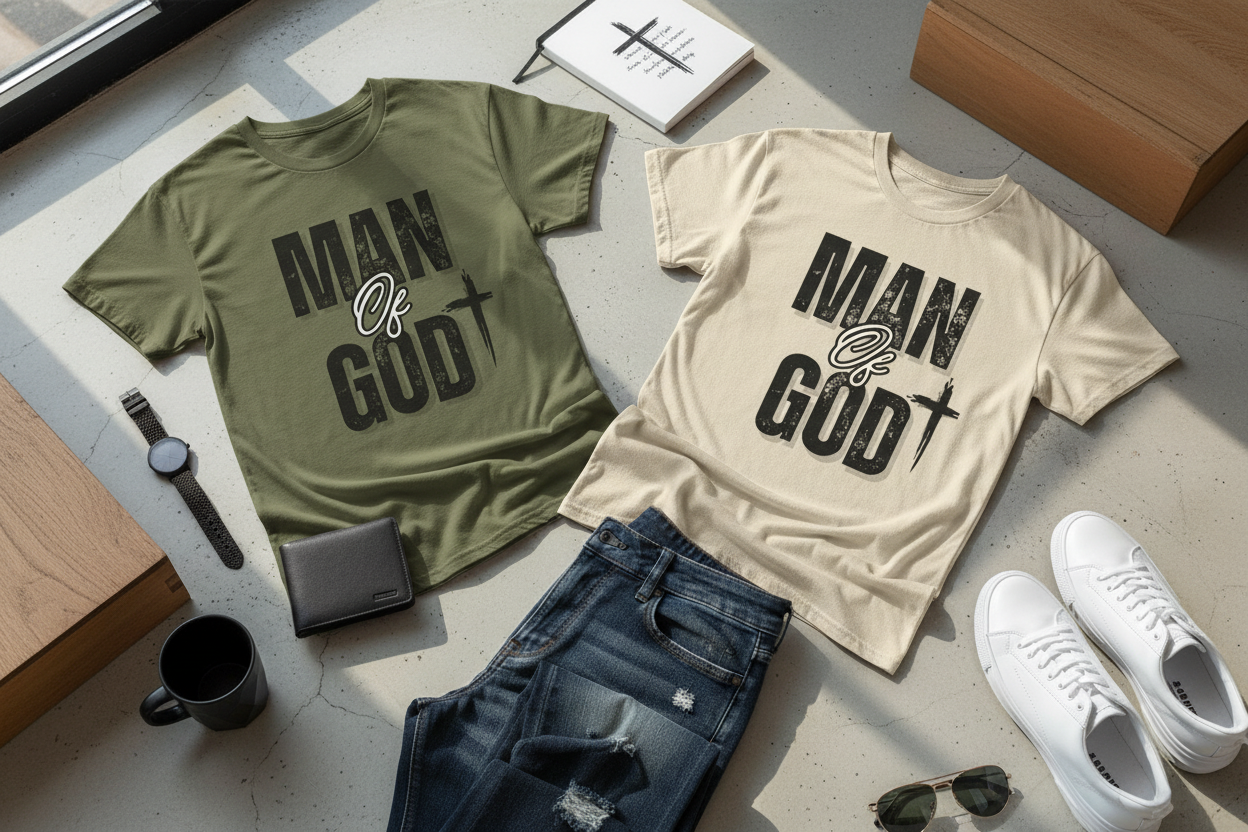 Man Of God T-Shirt Collection - All Colors