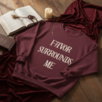 Maroon Sweatshirt Lifestyle