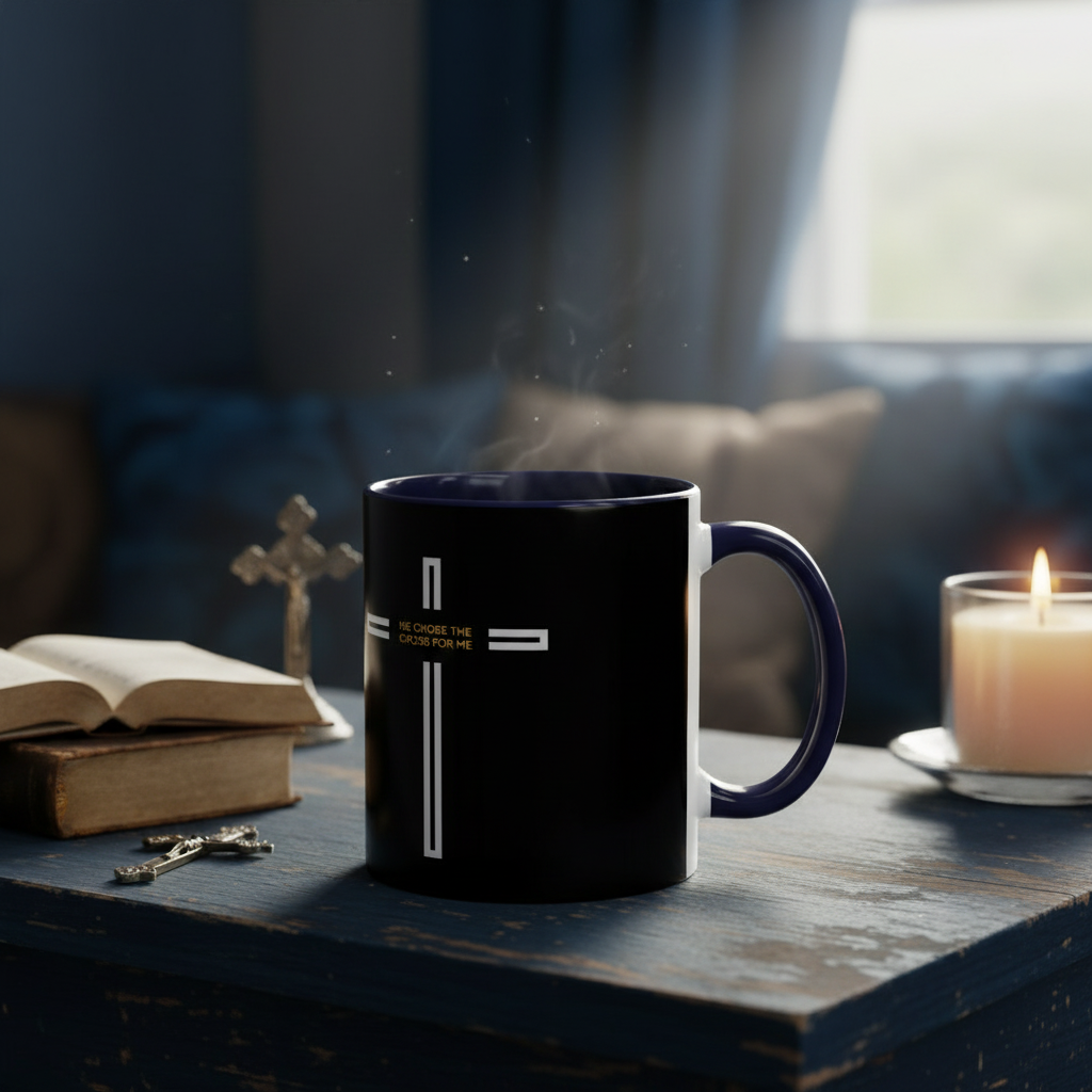 Navy Interior Mug Lifestyle