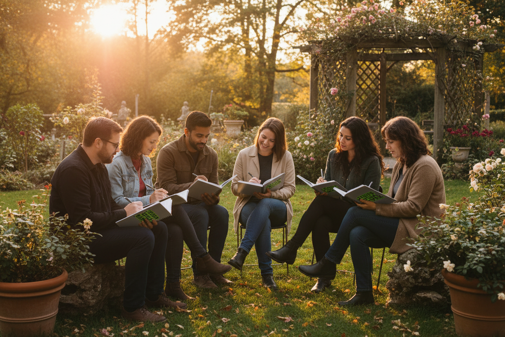 Outdoor Circle Gathering