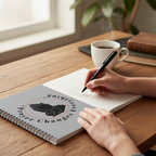 Person writing in Prayer Changes Everything journal