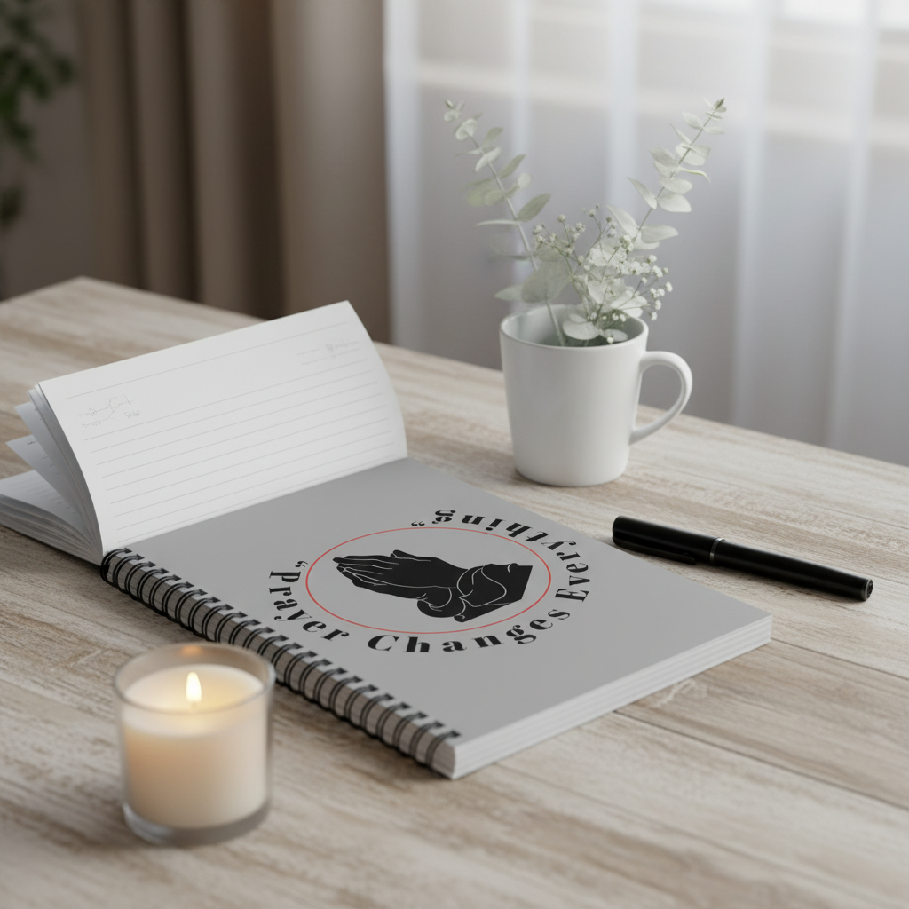 Prayer Changes Everything journal open