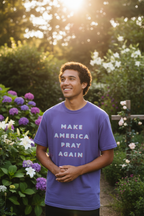 Purple T-Shirt Worn