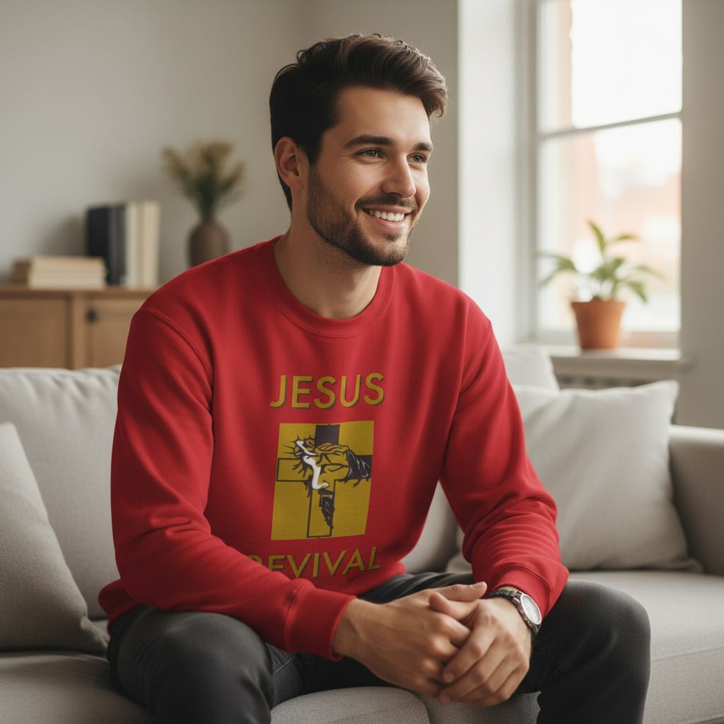 Red Jesus Revival Cross Lifestyle