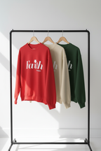 Sweatshirts on Clothing Rack