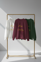 Sweatshirts on Clothing Rack