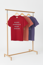 T-Shirts on Clothing Rack