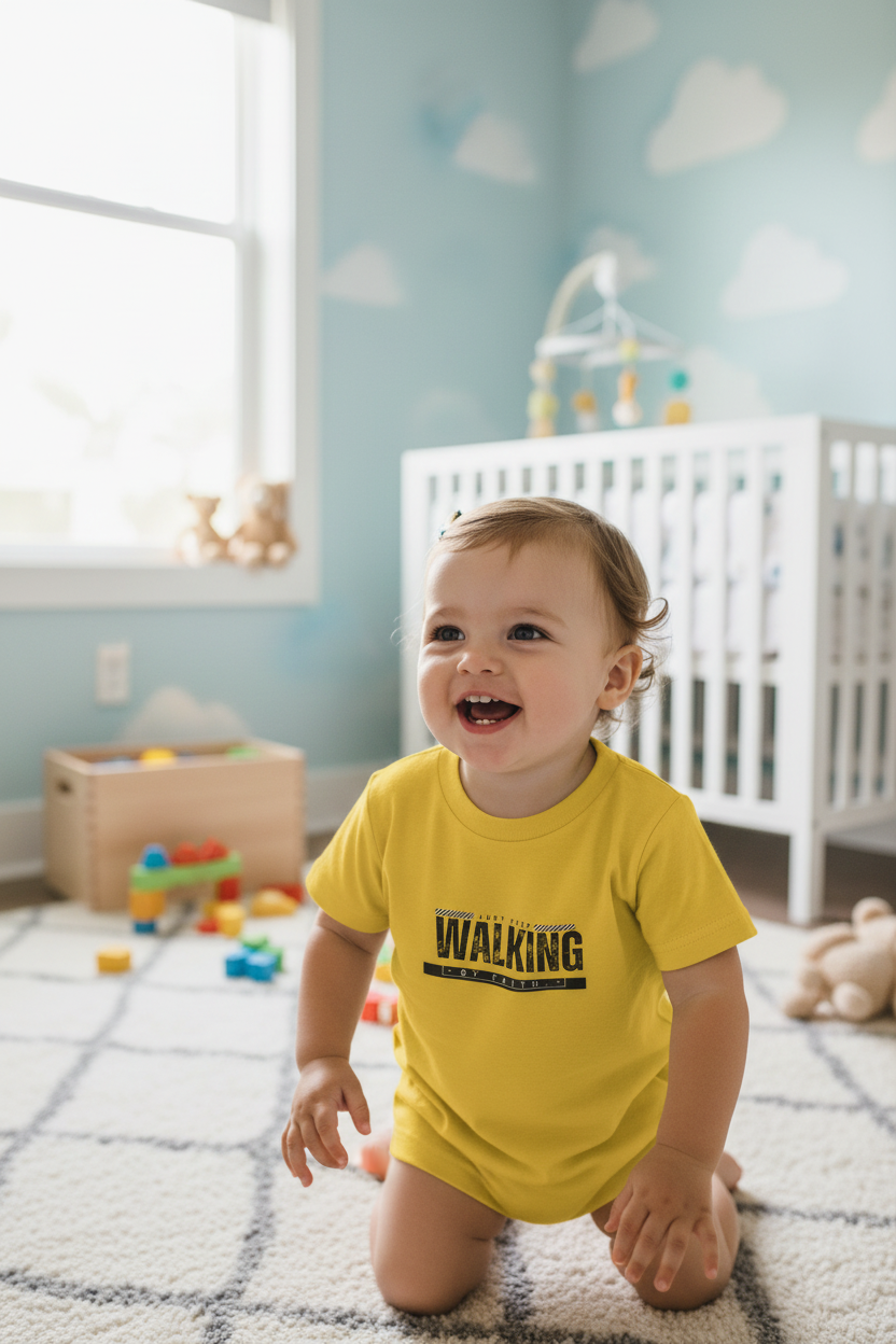 Toddler in Yellow Tee