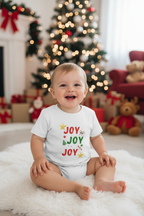 Toddler wearing White Joy Joy Joy T-Shirt