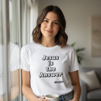 White Jesus Answer Tee Lifestyle
