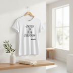 White Jesus Answer Tee Lifestyle