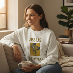 White Jesus Revival Cross Lifestyle